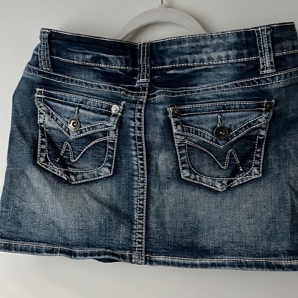 2000s jean mini skirt - Picture 2 of 2